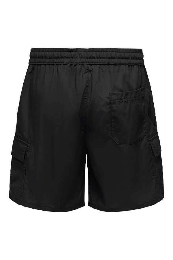 Only & Sons Cargo Bermuda shorts black