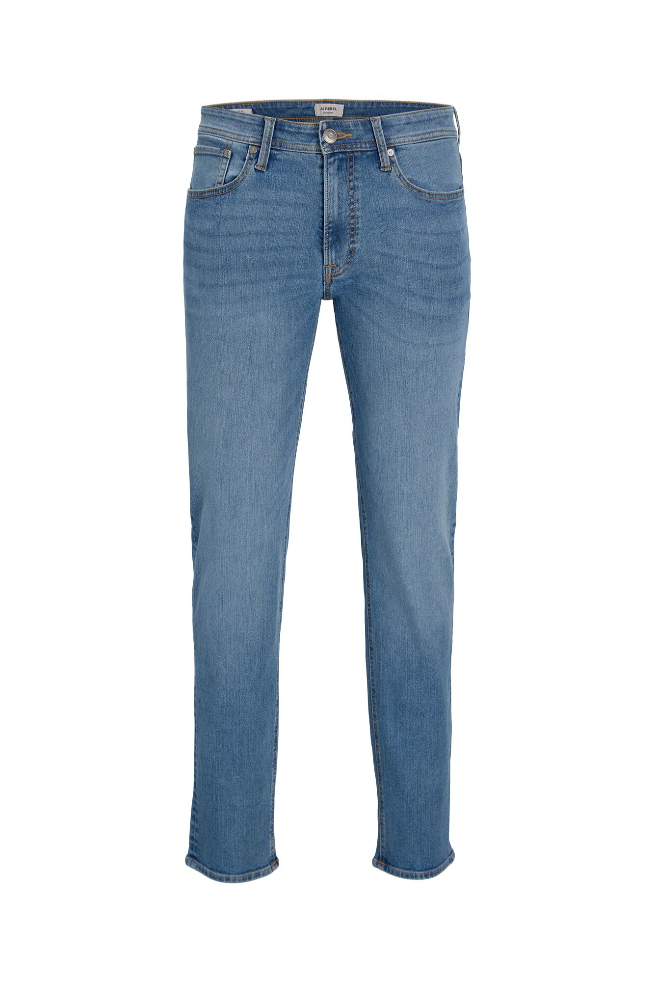 JJ REBEL cal&ccedil;a jeans de corte reto 
