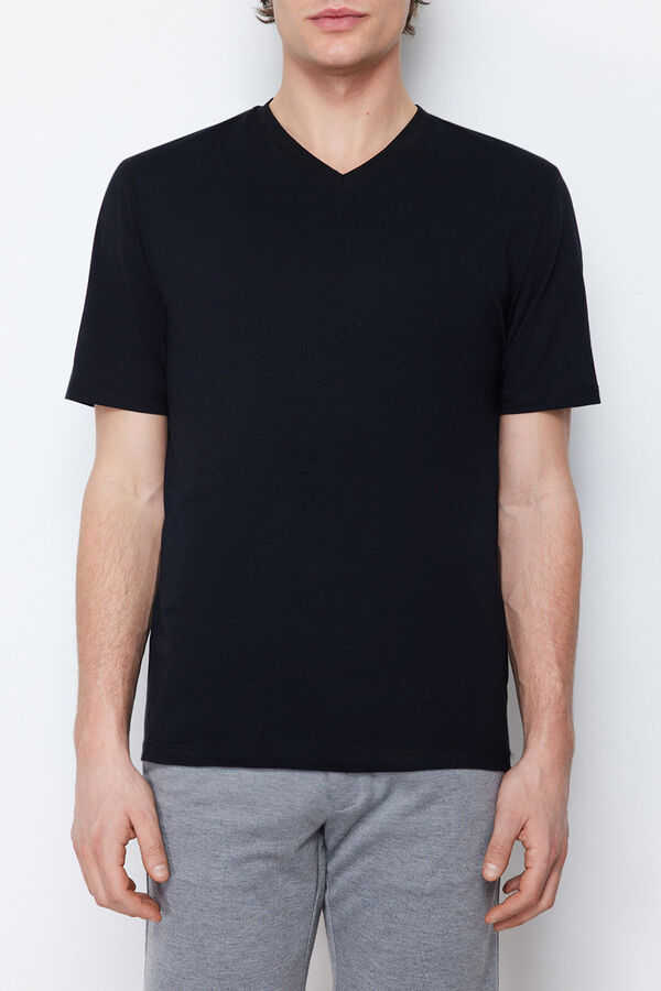Trendyol Short-sleeved T-shirt  noir