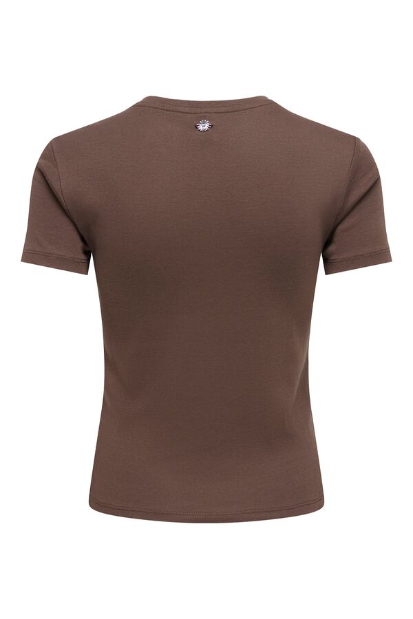 Only Short-sleeved T-shirt nude