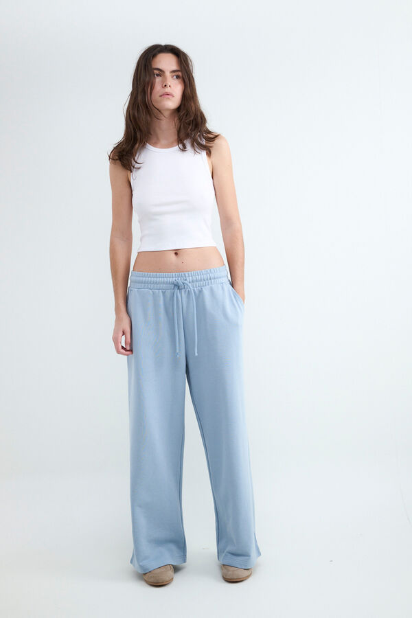 Balmohk Halterneck tank top white