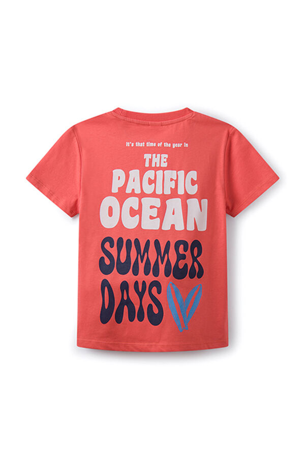 Springfield T-shirt "Pacific Ocean" menino cru