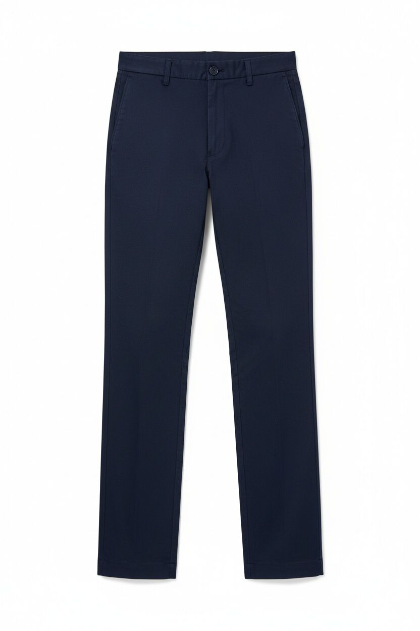 Springfield Cotton straight fit trousers