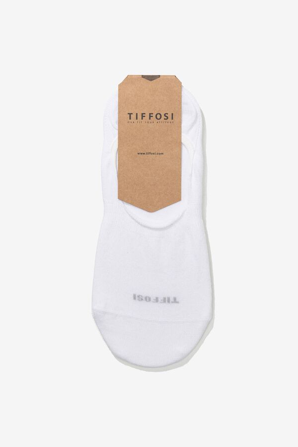 Tiffosi Plain ankle socks white