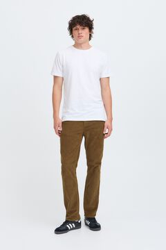 Blend Corduroy straight trousers