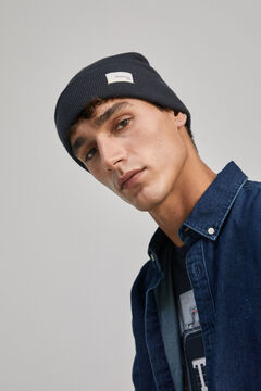 Springfield Classic knitted hat navy