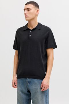Jack & Jones Polo aus Baumwollstrick im Regular Fit