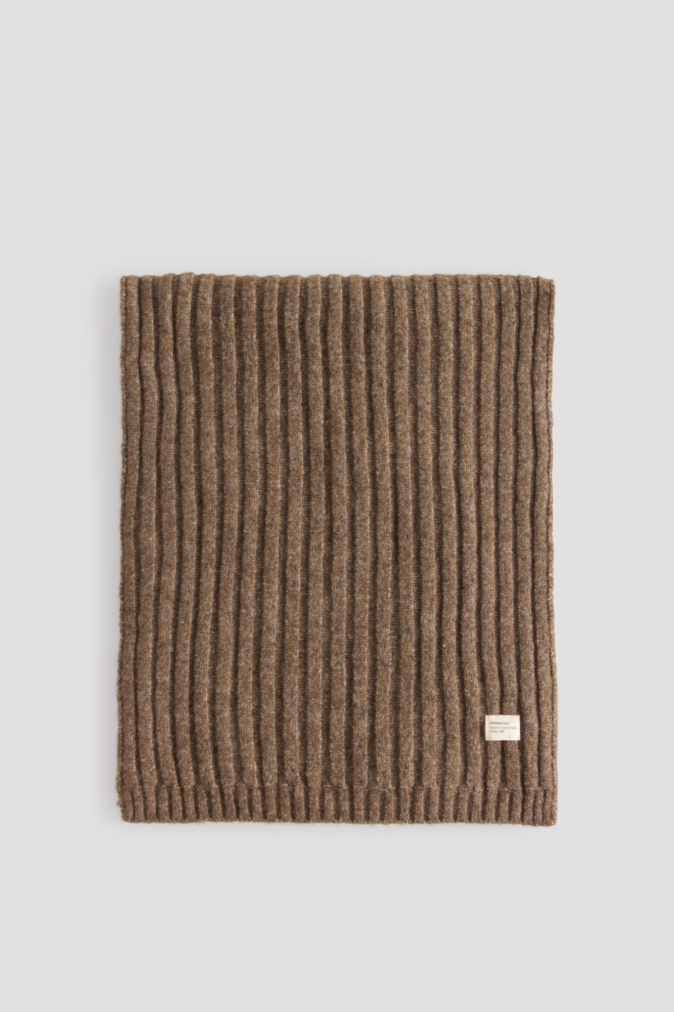 Springfield Ribbed scarf