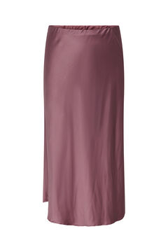 Only Carmakoma Falda midi satinada talla grande