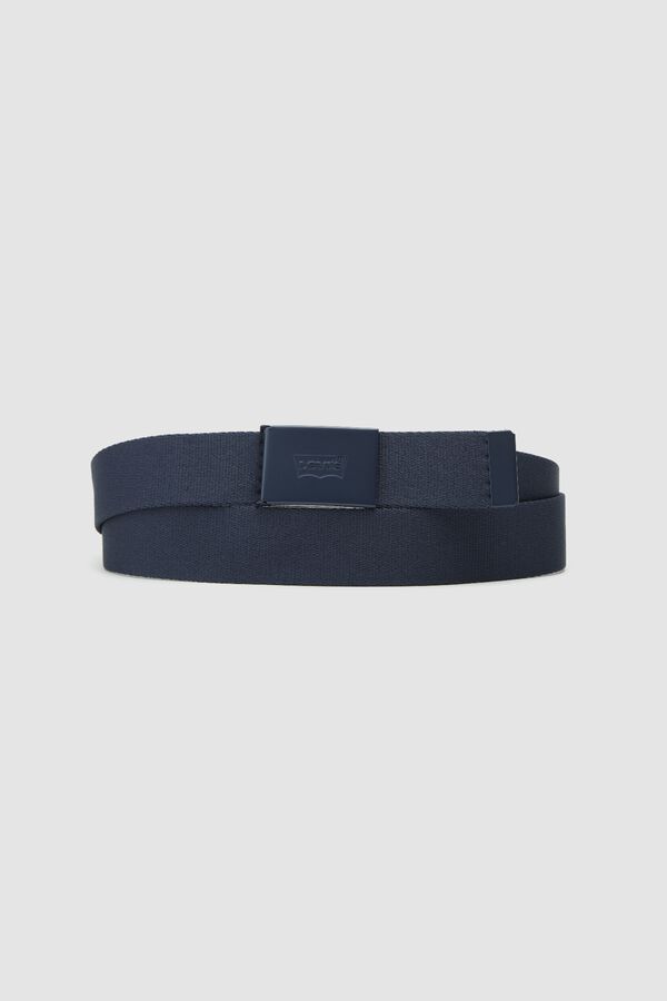 Levi's Metal buckle belt blue