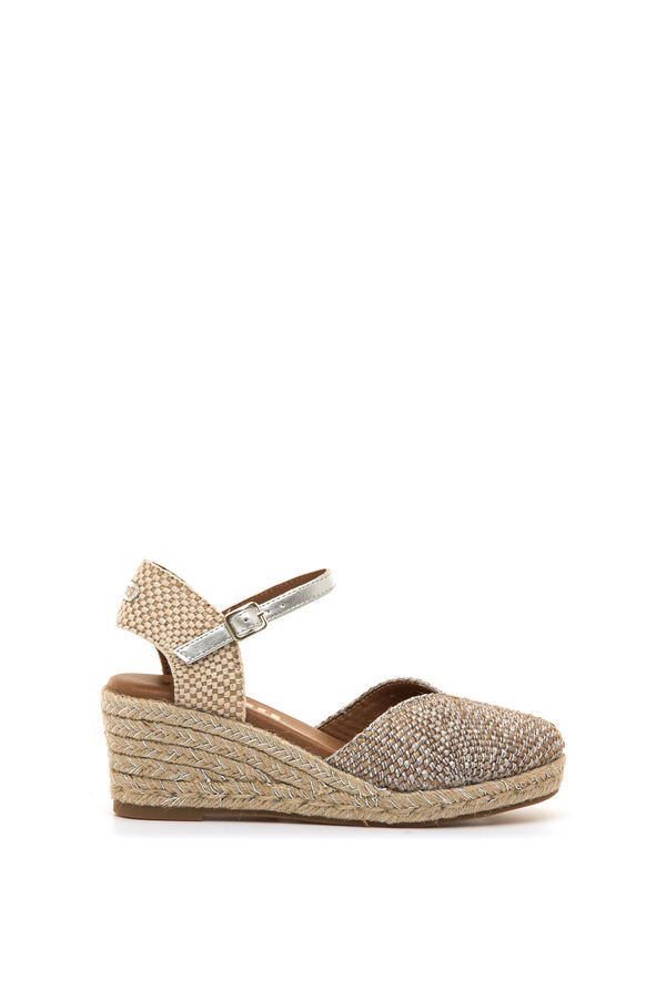 MTNG Jute wedges grey