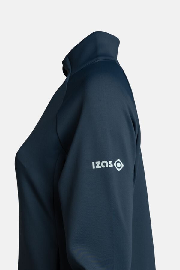 Izas Lightweight jacket with pockets blue
