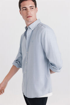 Springfield Structured shirt blue