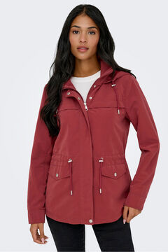 Only Short hooded parka