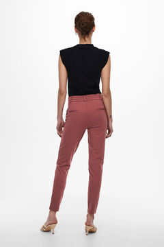 Only Pantal&oacute;n largo recto cintura alta el&aacute;stica