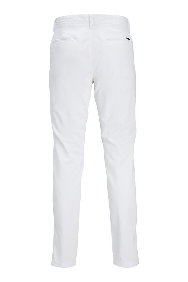 Jack & Jones Slim-Chinohose Wei&szlig;