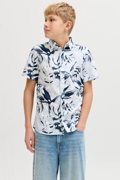 Jack & Jones Junior Camisa estampada de manga curta