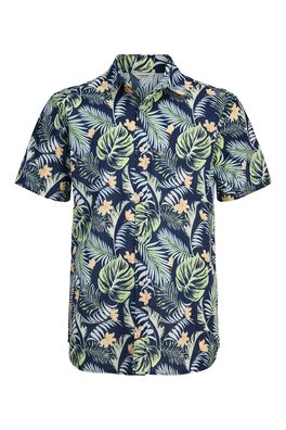 Camisa de manga corta estampada