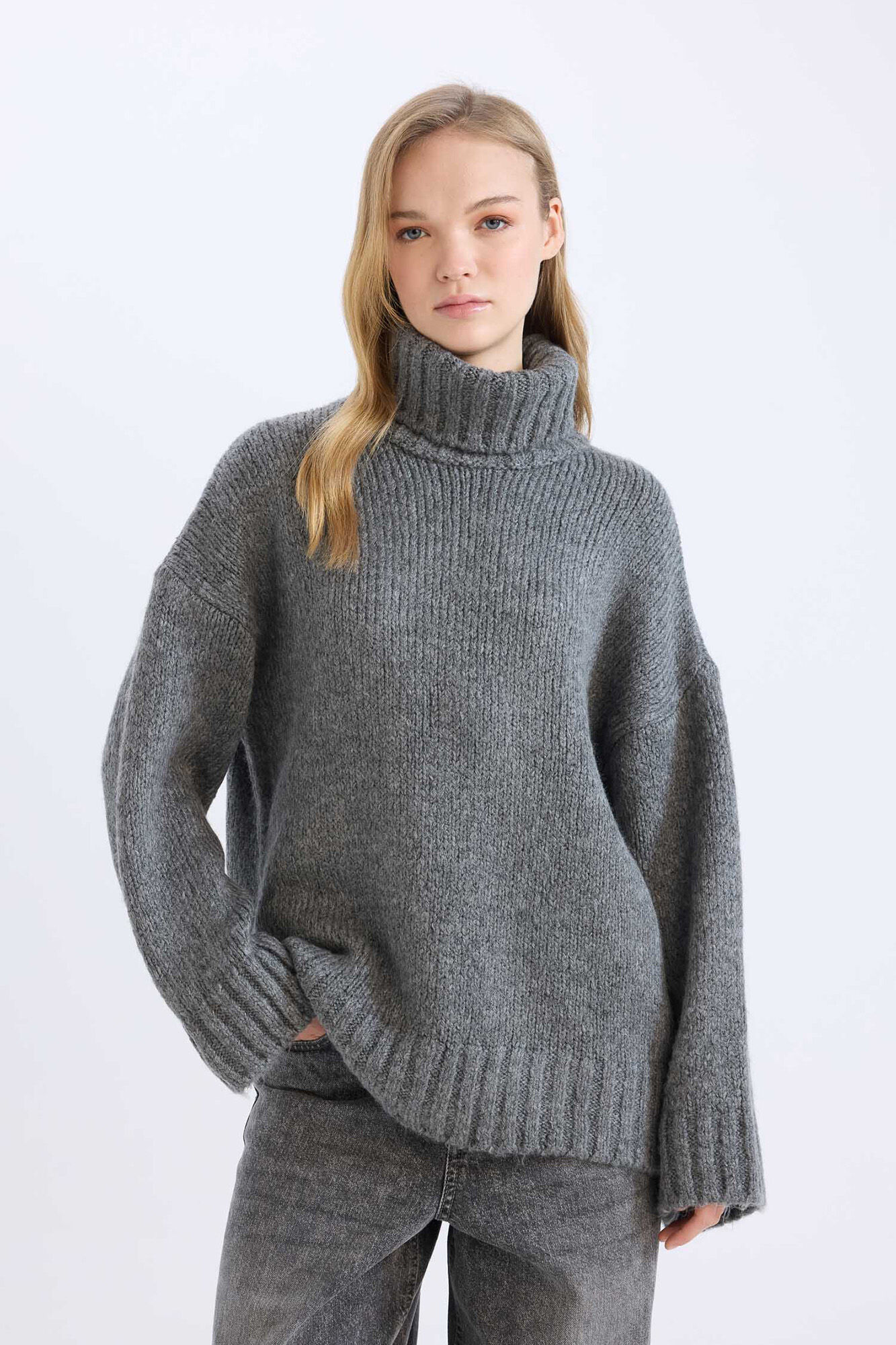 DeFacto T&uacute;nica oversize de malha