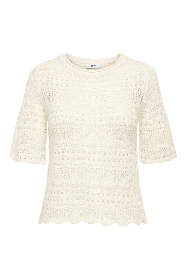 JDY Short sleeve sleeved jersey white