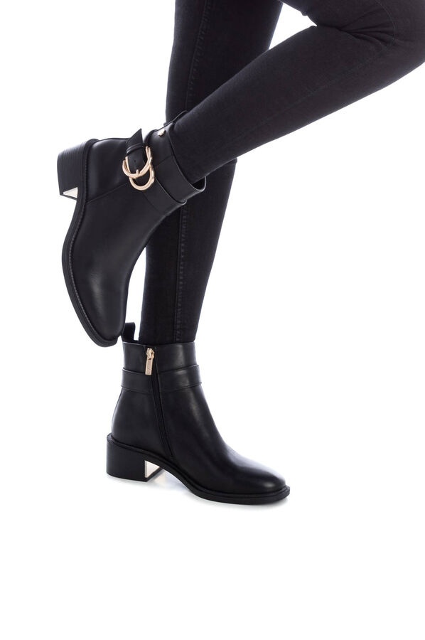 XTI High Heel Boot Crna