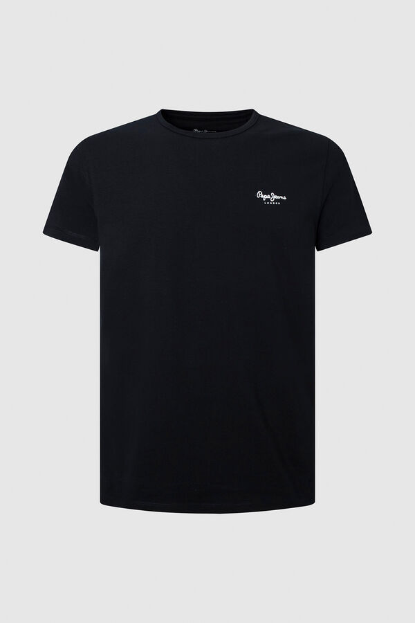 Pepe Jeans Slim short sleeve t-shirt black