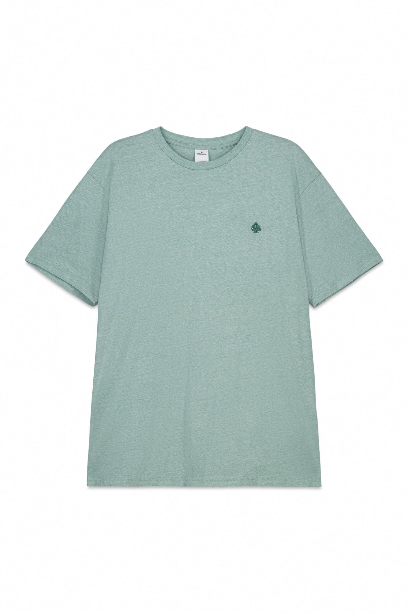 Springfield Basic micro-striped T-shirt