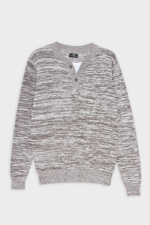 Inside Basic Twisted Jumper grey