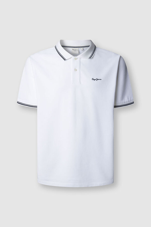 Pepe Jeans Polo manga curta branco