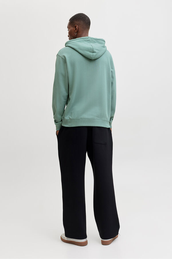 Jack & Jones Sudadera con capucha relaxed turquesa