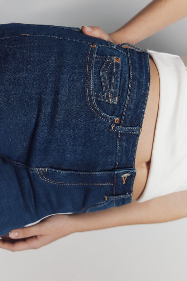 Springfield Cal&ccedil;as jeans flare azul