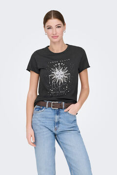 Only Camiseta estampada de manga corta