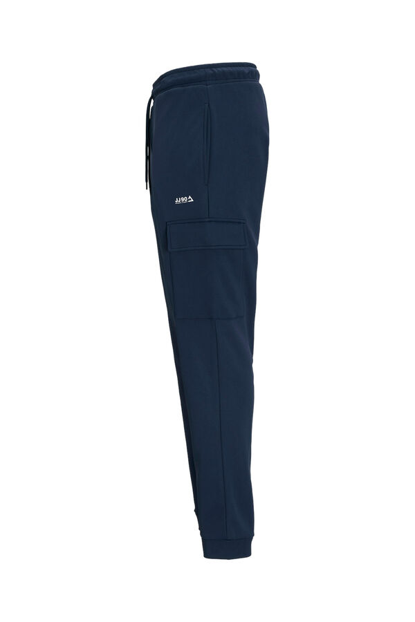 Jack & Jones Regular fit cargo joggers blue