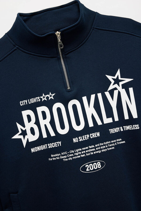 Koton Sudadera oversize azul