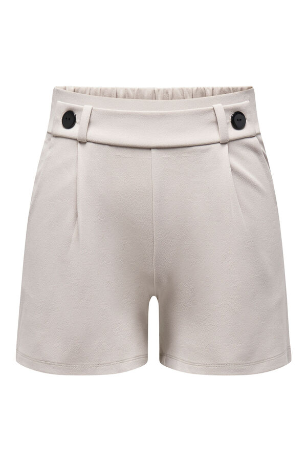 JDY Short de pinzas gris