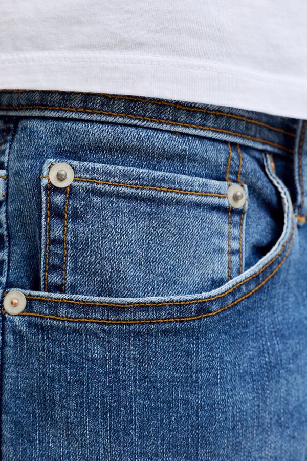 Jack & Jones Vaquero regular cinco bolsillos azul