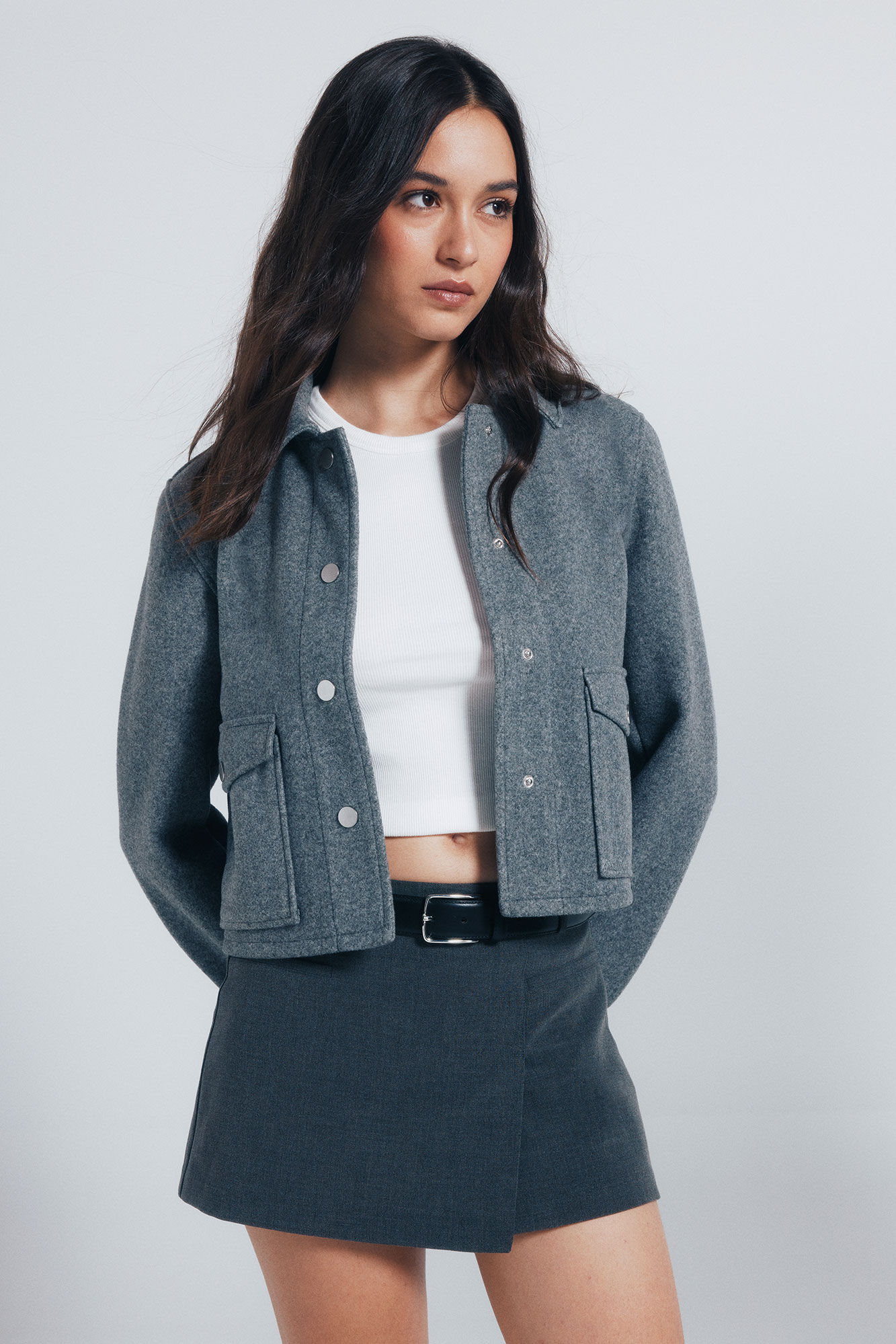 Springfield Kratka pli&scaron;ana jakna