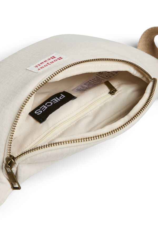 Pieces Bolsa de cintura com al&ccedil;a ajust&aacute;vel cinzento