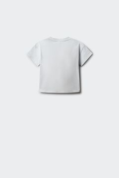 Springfield Kids T-shirt de manga curta com bolso em crochet para menina