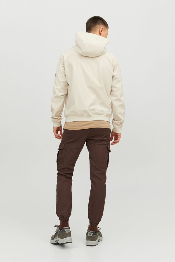 Jack & Jones Softshell jacket with hood grey