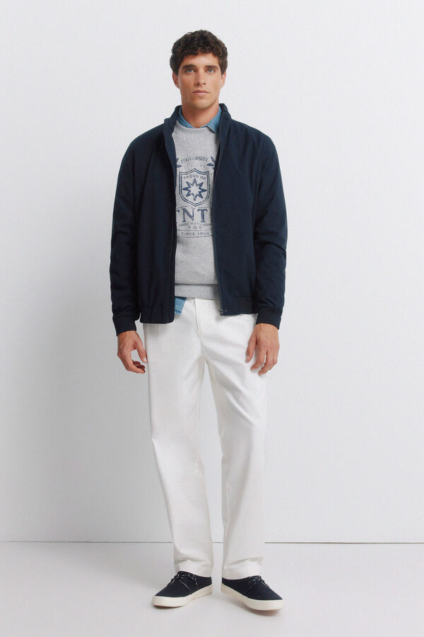 Springfield Casaco t&eacute;cnico azul