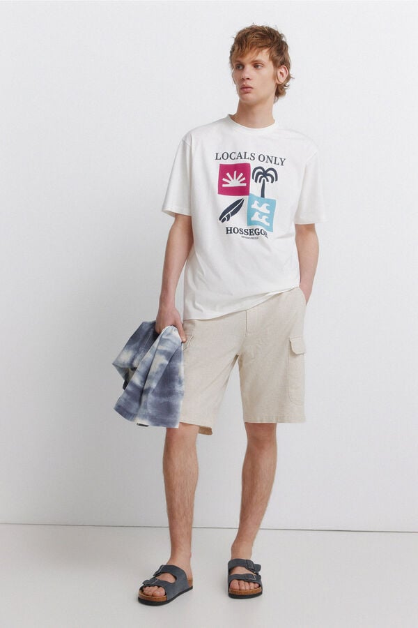 Springfield Hossegor T-shirt beige