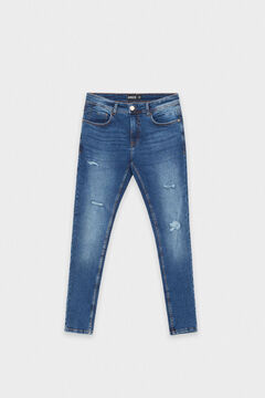 Springfield Jeans Super Slim azul oscuro