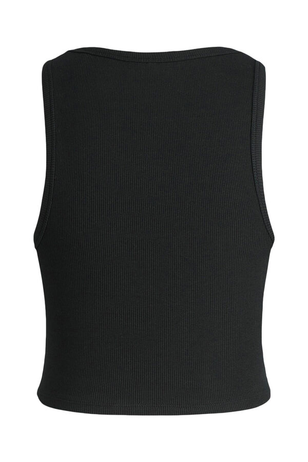 Springfield Essential ribbed top black