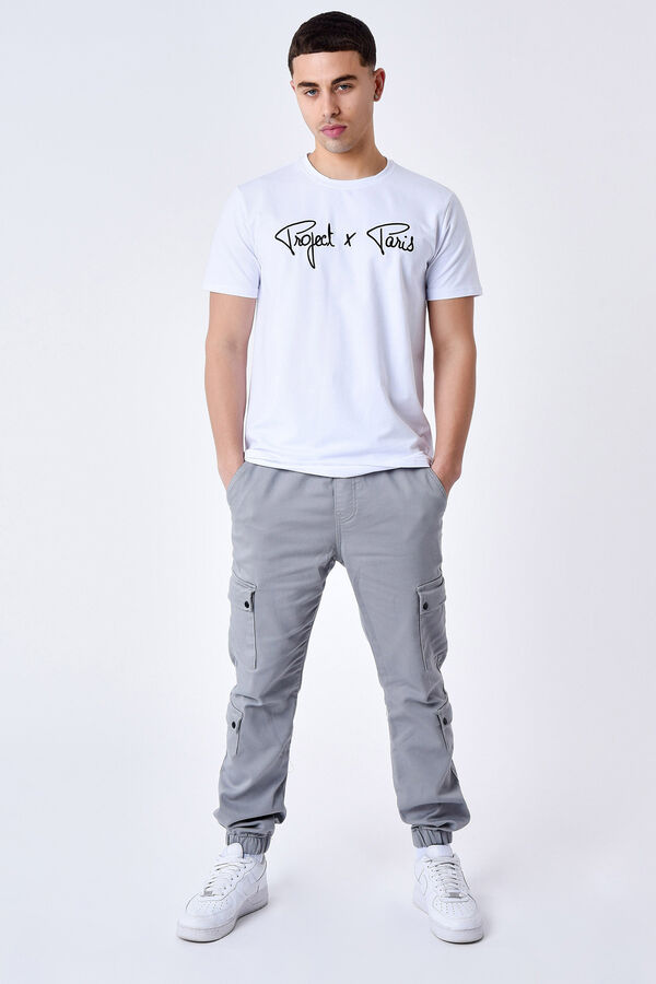 Project X Paris PANTAL&Oacute;N CARGO MULTI BOLSILLOS gris