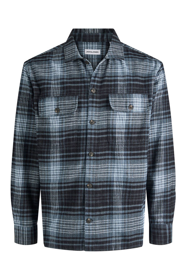 Jack & Jones Checkered overshirt Siva