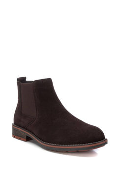 XTI Split leather Chelsea ankle boot