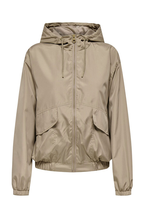 Only Hooded jacket bleu