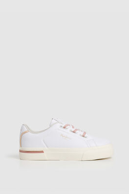 Zapatillas con plataforma logo