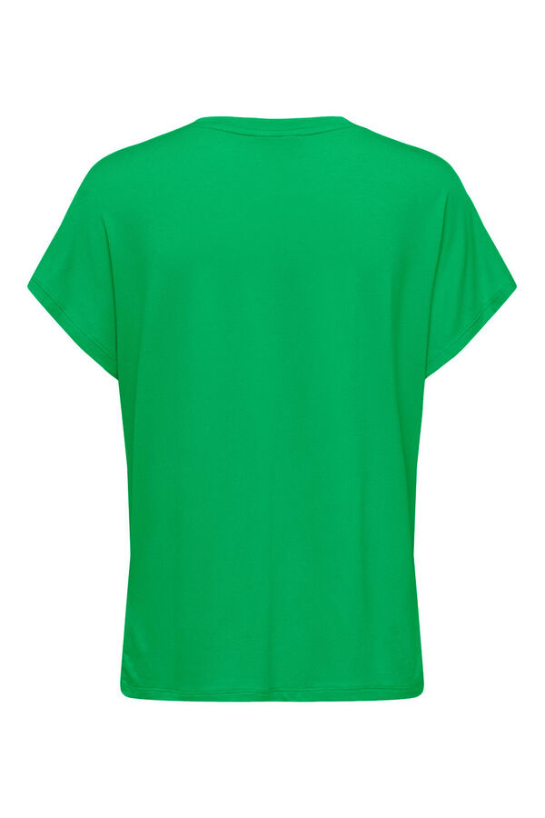 Springfield Camiseta cuello redondo verde